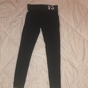 PINK cotton yoga leggings